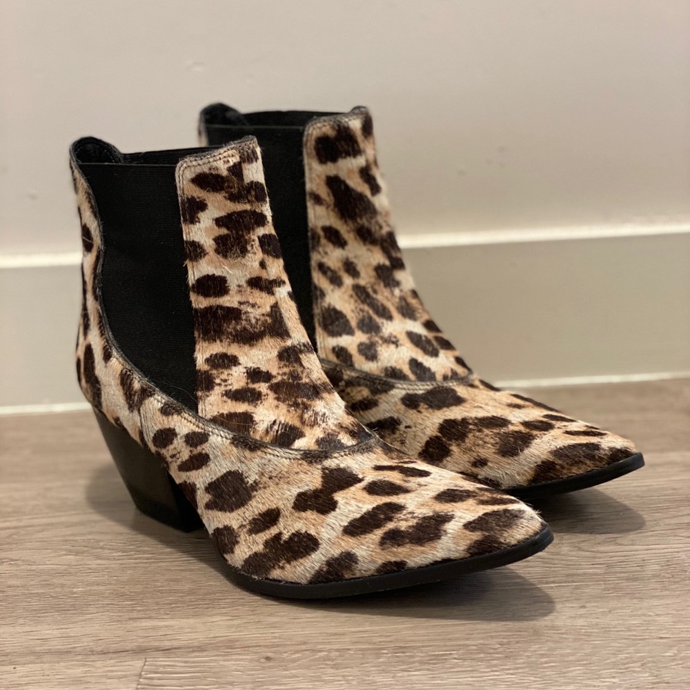 Matisse Leopard Golden Gate Boot